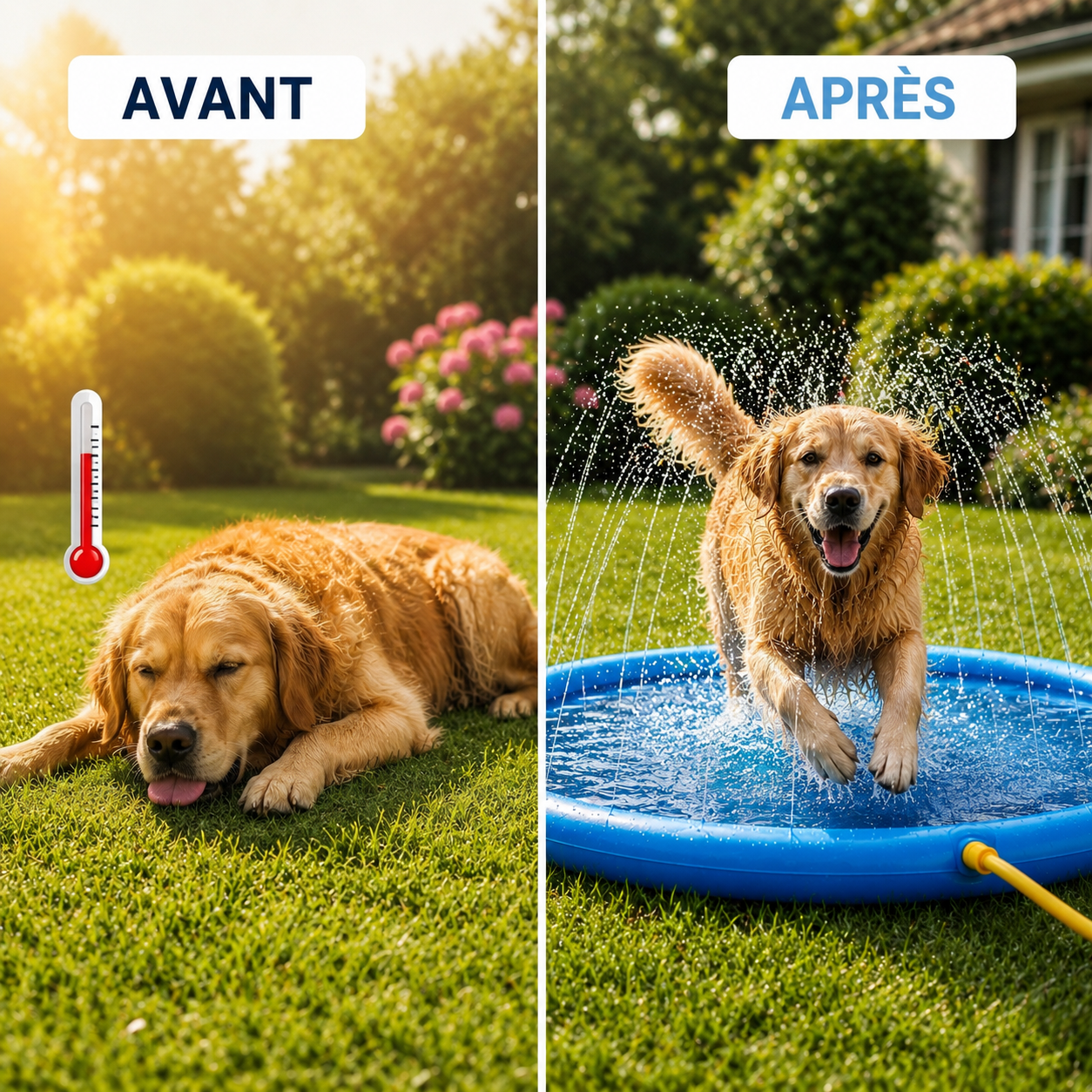 Splash Pad — Tapis Rafraîchissant